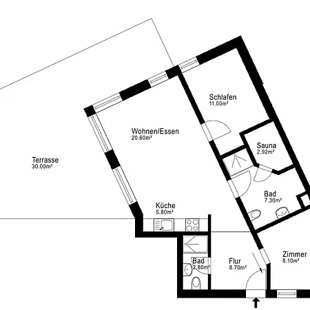 Strandvilla - 16 Mit Sauna Apartment Baabe